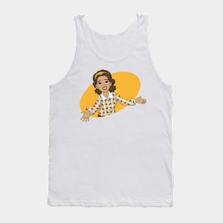 La Familia Rocha: Maria Guadalupe oval Tank Top